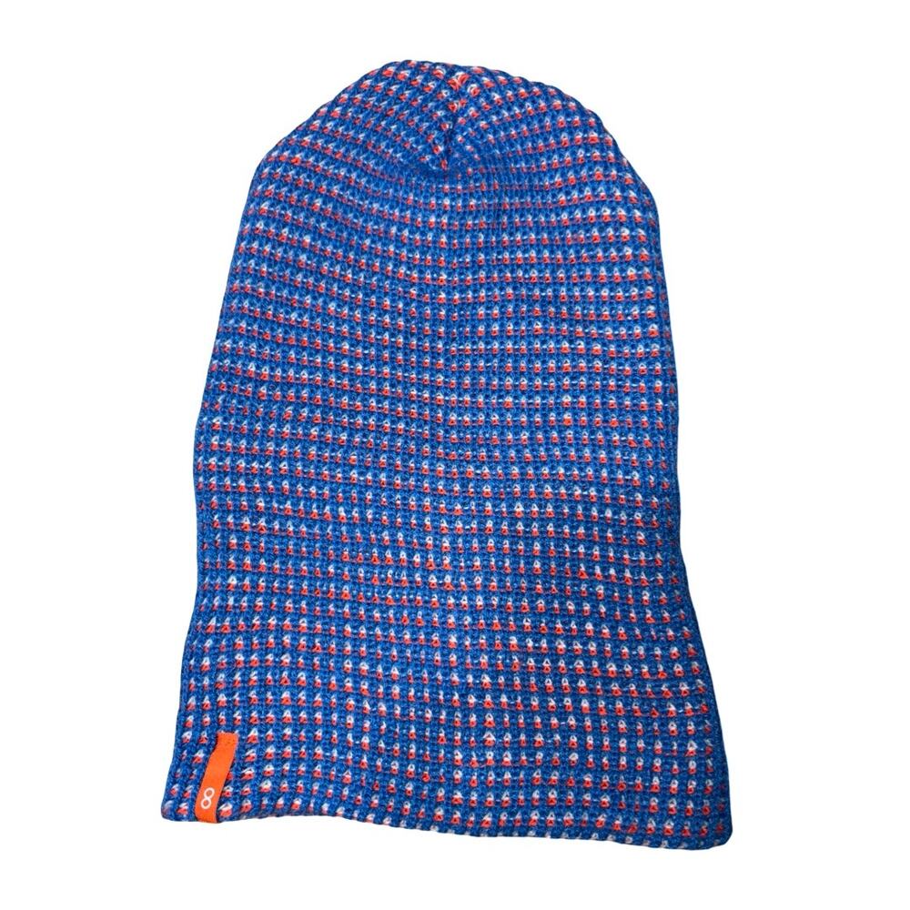 Verloop Blue Orange Knit Beanie
